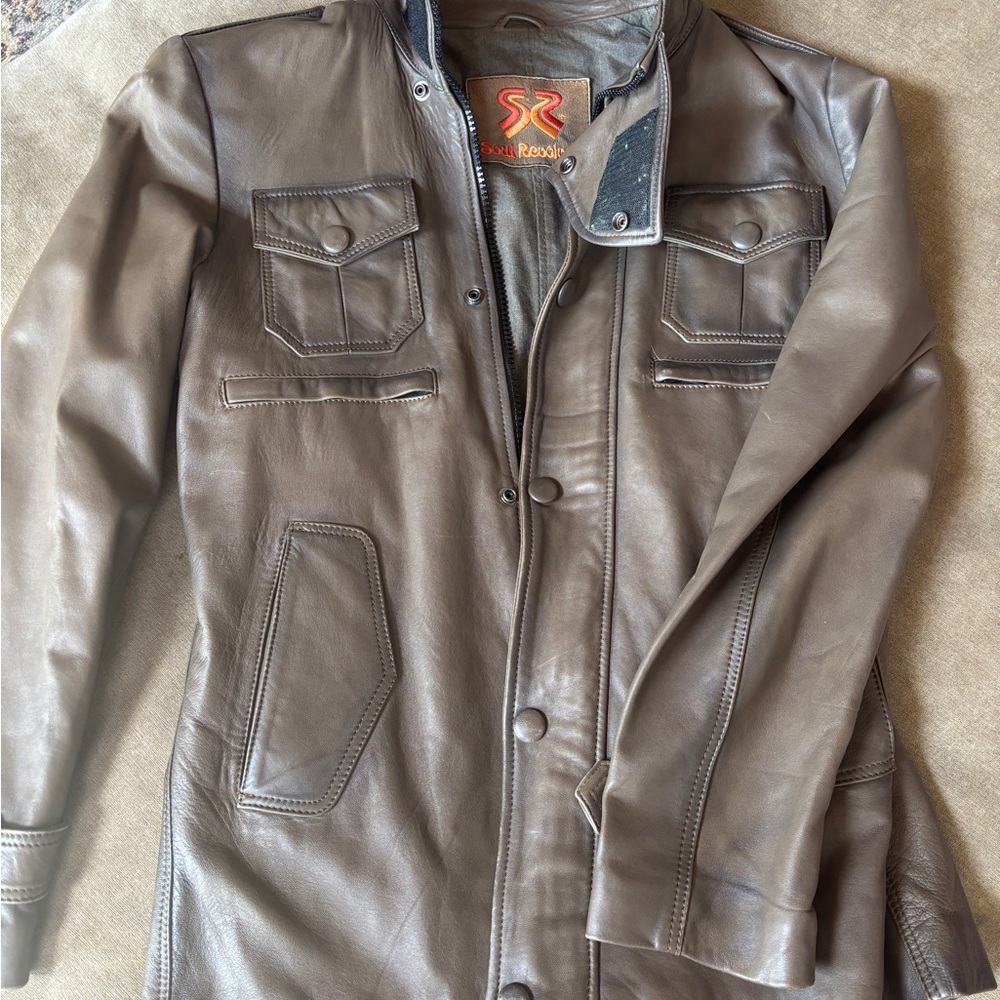 Brown Leather Jacket